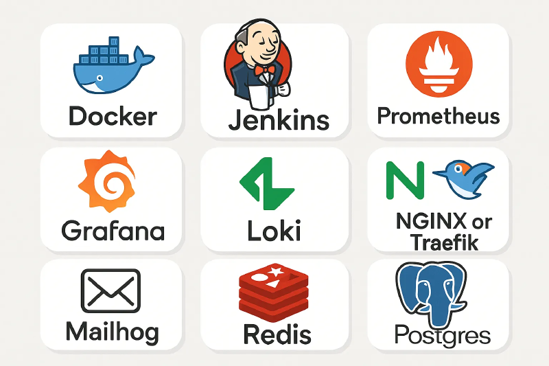 Featured image of post Docker、Jenkins、Prometheus，本地能跑？！这套技术栈你需要搞定